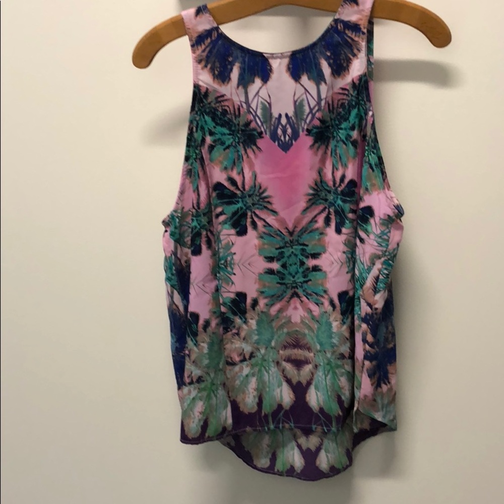 Sleeveless Printed Top